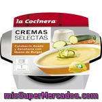 La Cocinera Cremas Selectas De Calabacín Asado Y Zanahoria Con Queso De Burgos Estuche 230 G