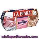 La Piara Paté De Jamón York Pack 2 Latas 85 G