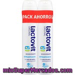 Lactovit Desodorante Original Con Sales De Calcio Y Antitranspirantes Sin Alcohol Pack 2 Spray 200 Ml