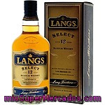 Langs Whisky Premiun Escocés 12 Años Botella 70 Cl