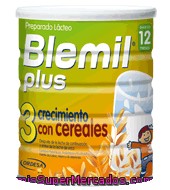 Leche 3 Con Cereales Blemil Plus 800 G.