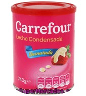 Leche Condensada Desnatada Carrefour 740 G.