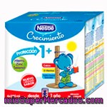 Leche Infantil Liquida Crecimiento Junior A Partir 1 Año, Nestle, Brick Pack 4 X 1 L - 4 L