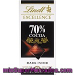 Lindt Chocolate Excellence 70% Cacao Tableta 100 G