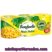 Maiz Dulce Bonduelle Pack 3 Uni 140 Grs