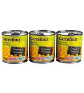 Maíz Sin Azúcar Carrefour Pack De 3x150 G.