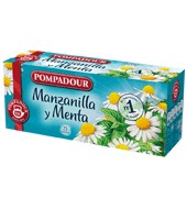 Manzanilla Y Menta Bolsitas Pompadour 25 Ud.