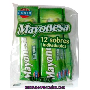Mayonesa, Hacendado, Sobres Pack 12 X 20 G - 240 G