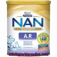 Nan A.r. Antiregurgitación Nestlé, Bote 800 G