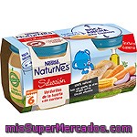 Nestle Naturnes Selección Tarritos De Verduritas De La Huerta Con Cordero Pack 2 X 200g Estuche 400 G