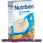 Nutriben Papilla Instantánea De 8 Cereales De Fácil Digestión Desde 6 Meses Caja 600 G