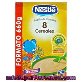 Papilla Polvo 8 Cereales A Partir 6 Meses, Nestle, Caja 660 G