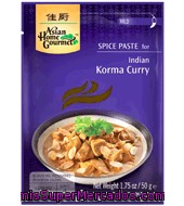 Pasta De Especia Para Korma Curry Asian Home Gourmet 50 G