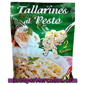 Pasta Deshidratada Tallarin Pesto, Hacendado, Sobre 163 G