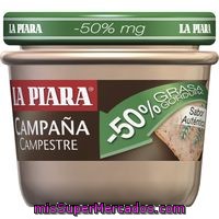 Paté De Campaña -50% Mg La Piara, Tarro 100 G