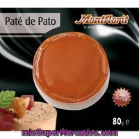 Paté De Pato Con Px Montflorit, Blister 80 G
