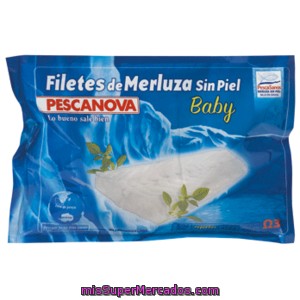 Pescanova Filetes De Merluza Baby Bolsa 400 Gr