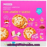 Piccinis De Jamón-queso Eroski, Caja 270 G