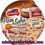Pizza Carbonara Con Bacón Y Cebolla Campofrío 360 G.