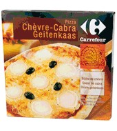 Pizza De Queso De Cabra Al Horno De Leña Carrefour 440 G.