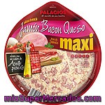 Pizza Maxi De Jamón-bacón-queso Palacios, 1 Unid., 580 G