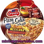 Pizza Mexicana Con Salsa Campofrío, 1 Unid., 420 G