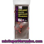 Plamil Organics Chocolate 60% Cacao Con Naranja Y Arándanos Rojos Unidad 50 G