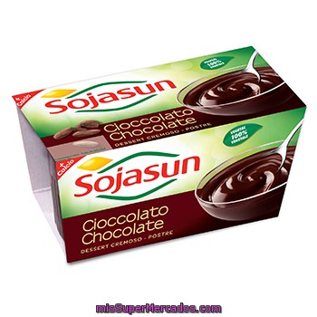 Postre Soja Chocolate Sojasun, Pack 2x100 G