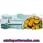 Pota Marinera Tacos Conserva, Hacendado, Lata Pack 3 U - 240 G - 162 G Escurrido