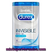 Preservativo Invisible Extrasensitivo Love Sex Durex 12 Ud.