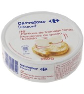 Queso Fundido En Porciones Carrefour Discount 250 G.