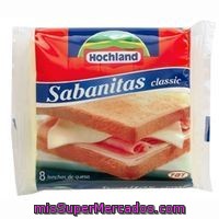 Queso Sabanitas, Lonchas, Sobre 150 G
