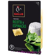 Ravioli Ricotta Y Espinacas Básica Gallo 250 G.