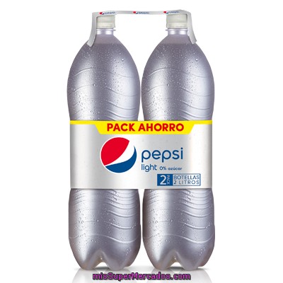 Refresco De Cola Light Pepsi Pack 2x2 L.