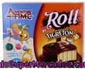 Rollitos Recubiertos De Chocolate Y Rellenos De Leche Tigretón 4 Unidades 200 Gramos