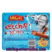Salchicha Ketchup Plops Argal, Sobre 140 G