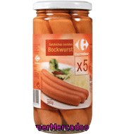 Salchichas Cocidas Bockwurst Carrefour 250 G.