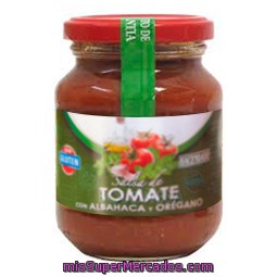 Salsa Tomate Albahaca Y Oregano, Hacendado, Tarro 300 G