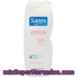 Sanex Gel De Baño Dermoprotector Zero% Nutritivo De Piel Seca A Muy Seca Bote 600 Ml