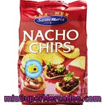 Santa Maria Nachos Chips Naturales Bolsa 200 G