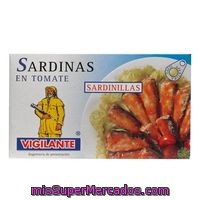 Sardina Sardinilla En Tomate Vigilante, Lata 90 G