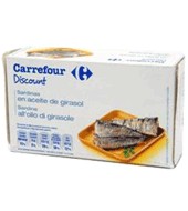 Sardinas En Aceite Vegetal Carrefour 80 G.