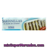 Sardinillas Aceite Girasol, Hacendado, Lata Pack 2 - 180 G Escurrido 130 G