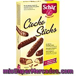 Schar Ciocko Sticks Galletas Bañadas Con Chocolate Sin Gluten Envase 150 G