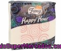 Servilleta Decorada De Doble Capa Foxy Happy Hour 50 Unidades