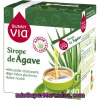 Sirope De Agave Sunny Via, Pack 40x5 G