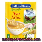 Sopa De Ave Con Arroz Gallina Blanca 80 G.