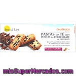 Special Line Pastas De Té Con Pepitas De Chocolate Con Edulcorante Sin Azúcares Añadidos 15 Unidades Envase 205 G