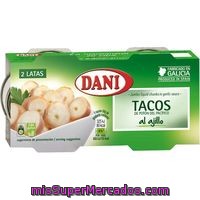 Tacos Del Potón Del Pacífico Al Ajillo Dani, Pack 2x78 G