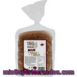 Taho Cereal Pan Integral Con 5 Cereales Y Semillas Envase 400 G